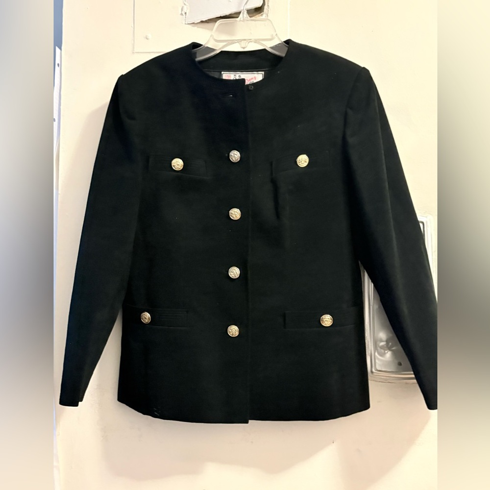 Vintage Johnson Dong gold button jacket